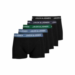 Jack and Jones 5PACK pánské boxerky černé (12254366) M obraz