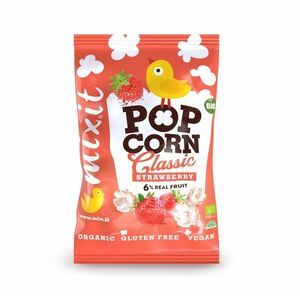 Mixit Velký BIO popcorn Jahoda 75 g obraz