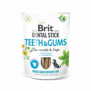 Brit Care Dog Dental Stick Teeth & Gums with Chamomile & Sage 7 ks obraz