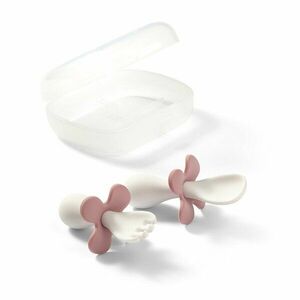 Babyono Ergonomická sada dětského příboru - bílá, růžová obraz