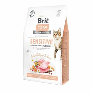 Brit Care Cat Grain-Free Sensitive Healthy Digestion & Delicate Taste 2 kg obraz