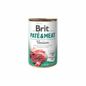 Brit Care Paté & Meat Venison 400 g obraz