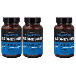 Království zdraví 2+1 ZDARMA Královské Magnesium Bisglycinate 825 mg + (Vitamín B6) obraz