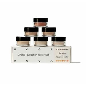Uoga Uoga Minerální make-up s jantarem SPF15 Medium Skin tester set 1 ks obraz
