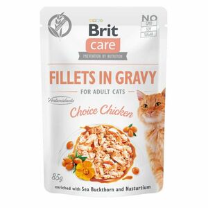 Brit Care Cat Fillets in Gravy Choice Chicken 85 g obraz