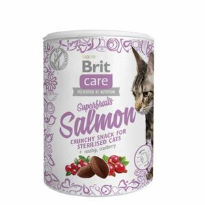 Brit Care Cat Snack Superfruits Salmon 100 g obraz