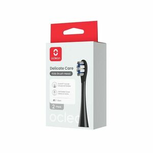 Oclean Delicate Care X Kids P3K8 náhradní hlavice 2 ks černé obraz