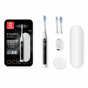 Oclean X Pro 20 set sonický kartáček bílý obraz