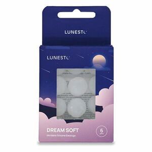 Lunesto Dream Soft špunty do uší silikonové 6 párů obraz