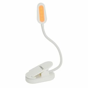 Lunesto LED Lampička na čtení bez modré složky CLIP-ON 1 ks bílá obraz