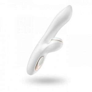 Satisfyer Pro G-spot Rabbit podtlakový vibrátor bílo-zlatý obraz