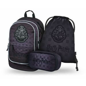 Baagl SET 3 Core Harry Potter Bradavice černý: batoh, penál, sáček obraz