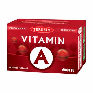 Terezia Vitamin A 6000 IU 60 tobolek obraz