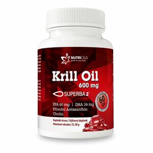 Nutricius Krill oil 600 mg Superba2 60 kapslí obraz