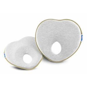 SENSILLO Ergonomický, tvarující polštářek pro miminko - šedá, béžová obraz