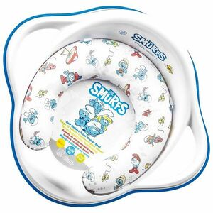 Maltex Redukce na WC s úchyty měkká Šmoulové - white obraz