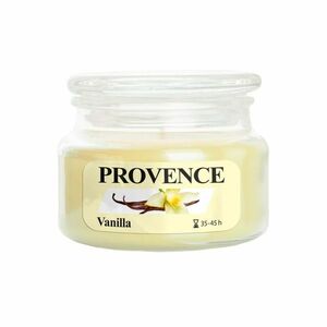 Provence Svíčka ve skle s víčkem Vanilka 200 g obraz