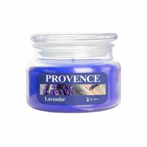Provence Svíčka ve skle s víčkem Levandule 200 g obraz