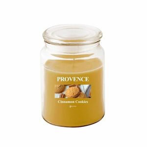 Provence Svíčka ve skle s víčkem Skořicové sušenky 510 g obraz