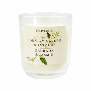 Provence Svíčka ve skle Zahrada a jasmín 158 g obraz