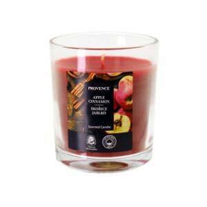 Provence Svíčka ve skle Skořice a jablko 135 g obraz