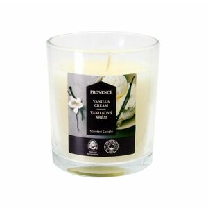 Provence Svíčka ve skle Vanilkový krém 135 g obraz