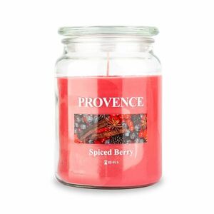 Provence Svíčka ve skle s víčkem Spiced Berry 510 g obraz