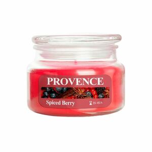 Provence Svíčka ve skle s víčkem Spiced Berry 200 g obraz