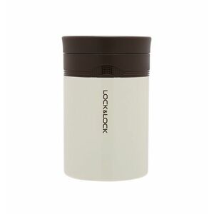 Lock&Lock Wave Termoska na jídlo a pití 500 ml 1 ks bílá obraz