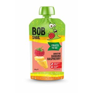 ŠNEK BOB Smoothie banán-malina 120 g obraz