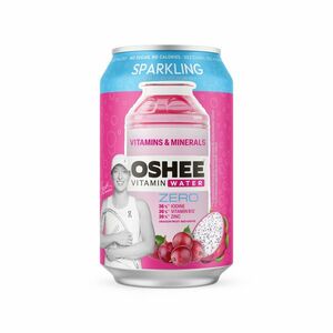 OSHEE Vitamínová perlivá voda minerály & vitamíny hrozen–pitaya ZERO 330 ml obraz