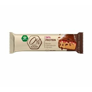 Topnatur 0% Added Sugar Proteinová tyčinka Banán s jahodovým krémem 40 g obraz