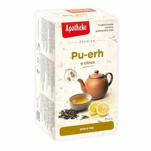 Apotheke Pu-erh a citron porcovaný čaj 20x2 g obraz