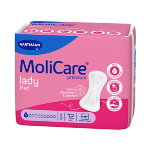 MoliCare Lady Pad 1 kapka inkontinenční vložky 12 ks obraz
