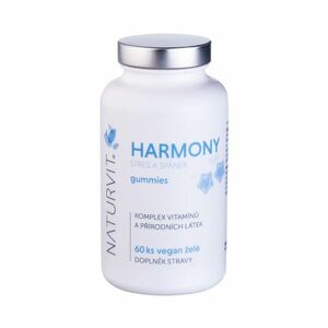 Naturvit Harmony Stres a spánek gummies 60 ks obraz