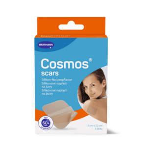 Cosmos Scars silikonové náplasti na jizvy 5 x 7, 2 cm 5 ks obraz