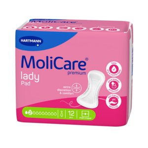 MoliCare Lady Pad 2 kapky inkontinenční vložky 12 ks obraz