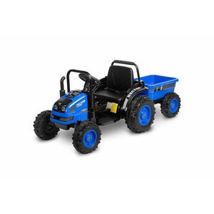Toyz Aku zahradní traktor pro děti, modrý obraz