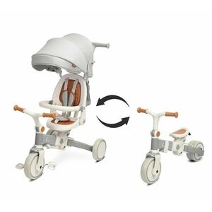 Toyz Dětská tříkolka 3v1 Faro - šedá obraz