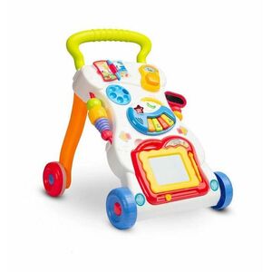 Toyz Dětské interaktivní chodítko, stoleček se zvuky, duhové obraz