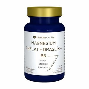 Pharma Activ Magnesium Chelát + Draslík + B6 60 tobolek obraz