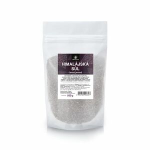 Allnature Himalájská sůl černá jemná 500 g obraz