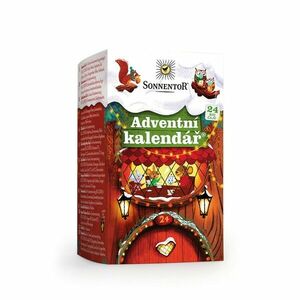 SONNENTOR Adventní kalendář BIO čajů 24 sáčků obraz