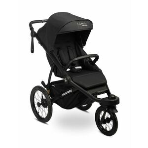Caretero Sportovní kočárek Lima Deluxe - černý obraz