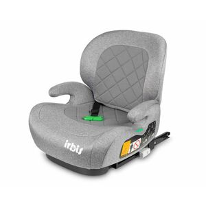 Caretero Podsedák, autosedačka Irbis i-Size 125–150 cm s ISOFIX – šedá obraz
