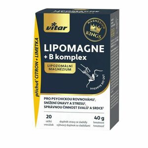 Vitar LIPOMAGNE + B komplex KINGS 20 sáčků obraz