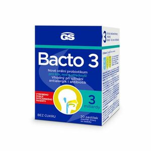 GS Bacto 3 20 pastilek obraz