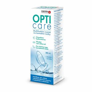 Cemio OPTI care multifunkční roztok na kontaktní čočky 380 ml obraz
