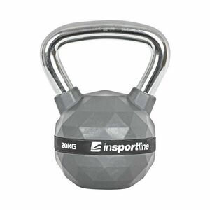 inSPORTline Pogumovaná činka Ketlebel PU 20kg obraz