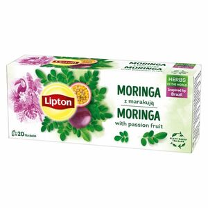 Lipton Moringa & Passion fruit porcovaný čaj 20x1, 7 g obraz